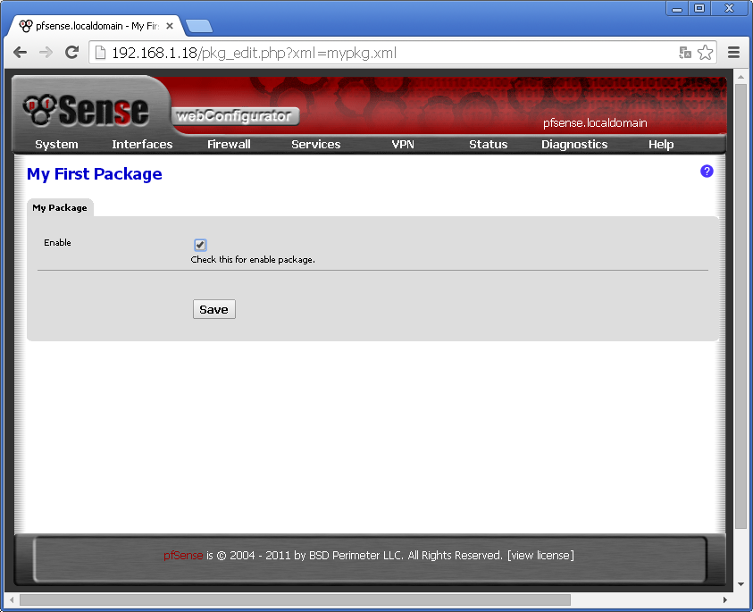 Написание пакета для PFSense image