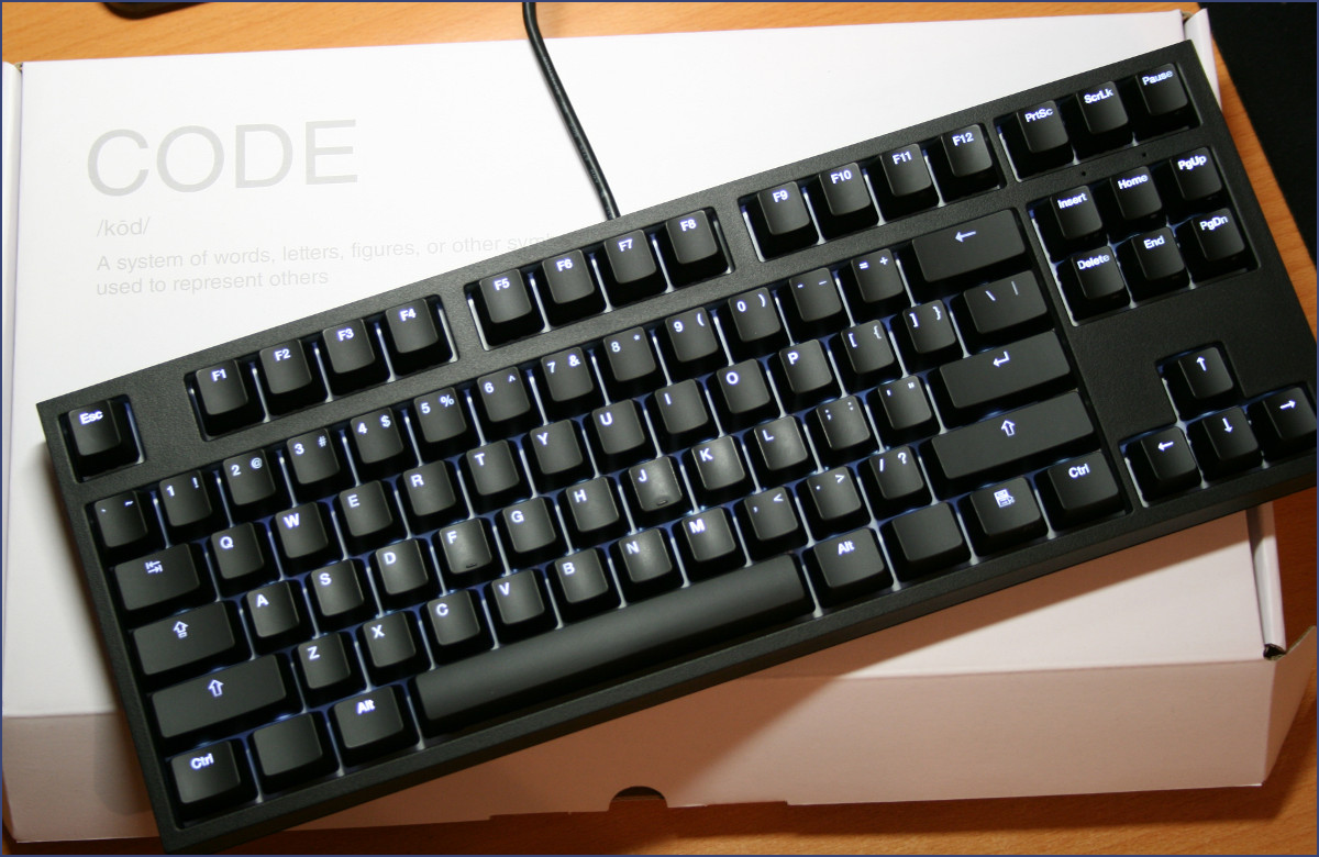 Обзор механической клавиатуры CODE Keyboard Обзор механической клавиатуры CODE Keyboard