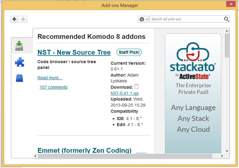 Обзор Komodo Edit и Komodo IDE 8