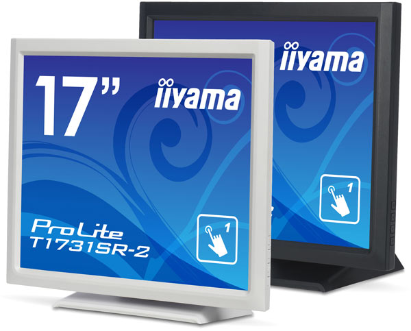 Разрешение 17-дюймовых мониторов Iiyama ProLite T1731SR-2, T1731SAW-2 и T1732MSC-B1X равно 1280 х 1024 пикселя