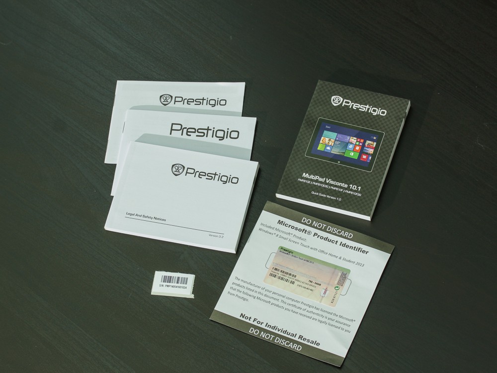 Prestigio Visconte — бизнес планшет на Windows 8.1