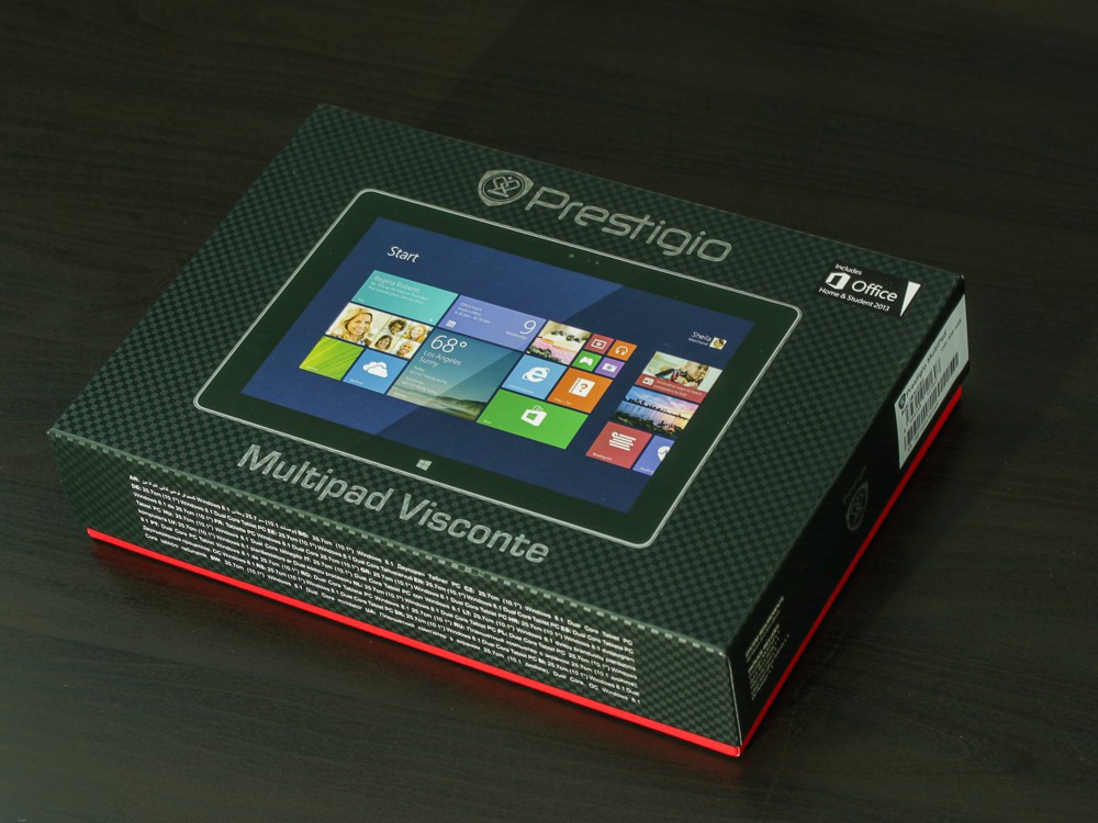 Prestigio Visconte — бизнес планшет на Windows 8.1