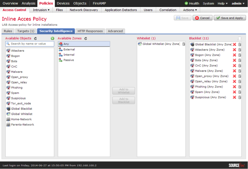 Обзор межсетевого экрана и системы предотвращения вторжений нового поколения SourceFire FirePower image