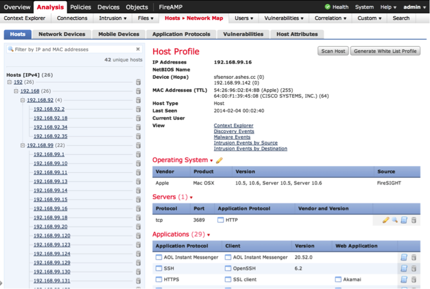 Обзор межсетевого экрана и системы предотвращения вторжений нового поколения SourceFire FirePower image