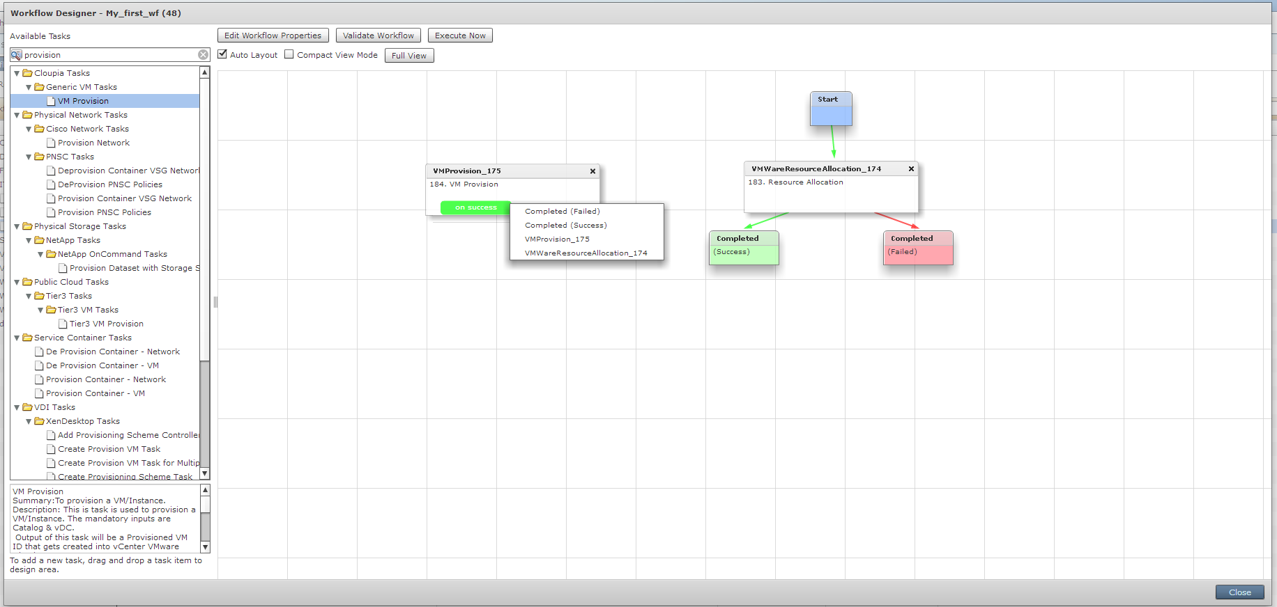 Связка таска с другими элементами Workflow