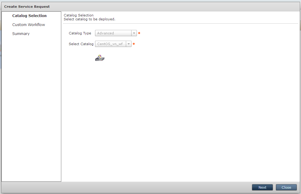 Запрос на создание виртуальной машины Запрос на создание виртуальной машины