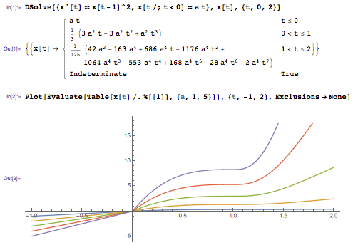 Solving differential equations in Mathematica 10
