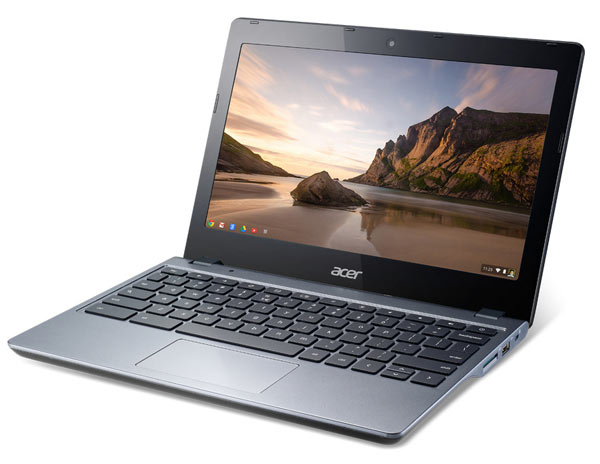 Acer занимает 46,7% рынка мобильных компьютеров с Chrome OS