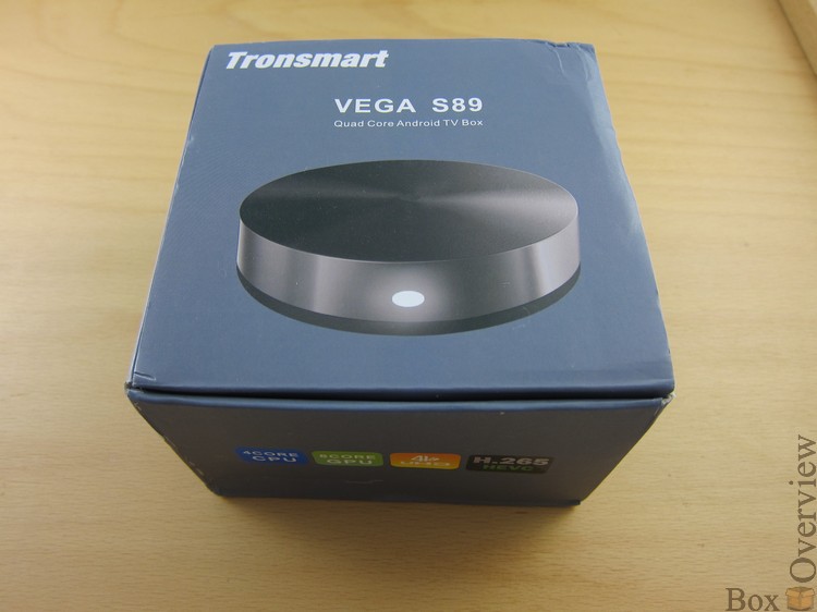 Tronsmart Vega S89 — медиаплеер с 8 ядерным видеоускорителем Mali 450