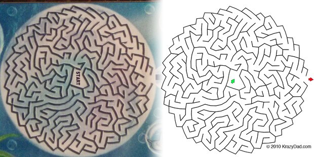 Авторское право на сгенерированный лабиринт?