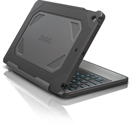 Клавиатура Zagg Rugged Folio работает без подзарядки батареи до двух лет