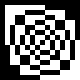 Эксперименты с бит реверсными паттернами в двумерных аддитивных клеточных автоматах