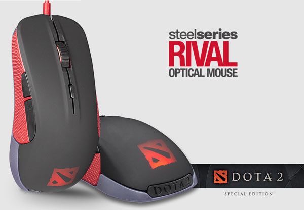 Прием предварительных заказов на SteelSeries Rival Dota 2 Edition начнется на следующей неделе