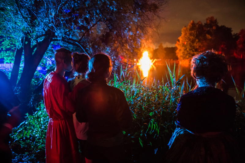 Lumia в летнюю ночь: как создавалась фотоинсталляция на фестивале MSND