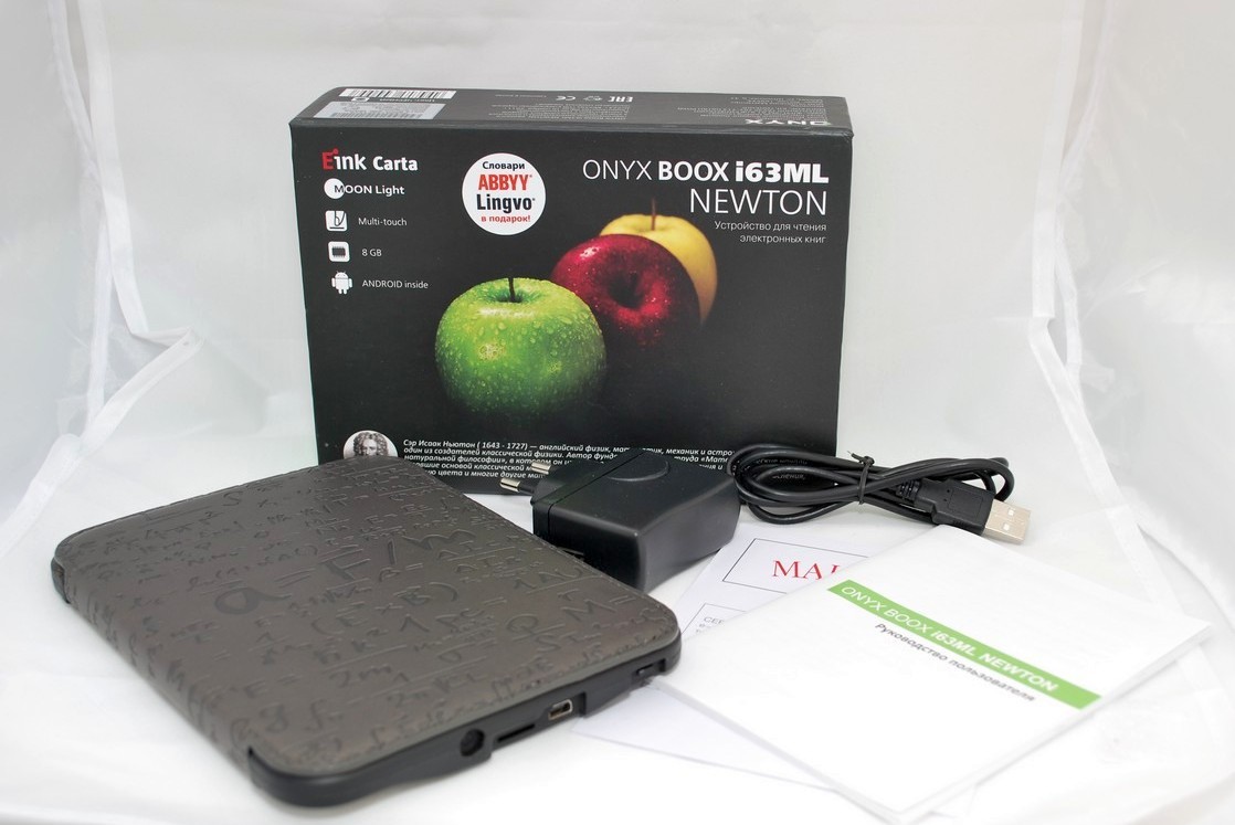 ONYX BOOX i63ML Newton — первая читалка с новейшим экраном E Ink Carta