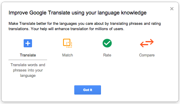Google использует краудсорсинг для улучшения сервиса Google Translate