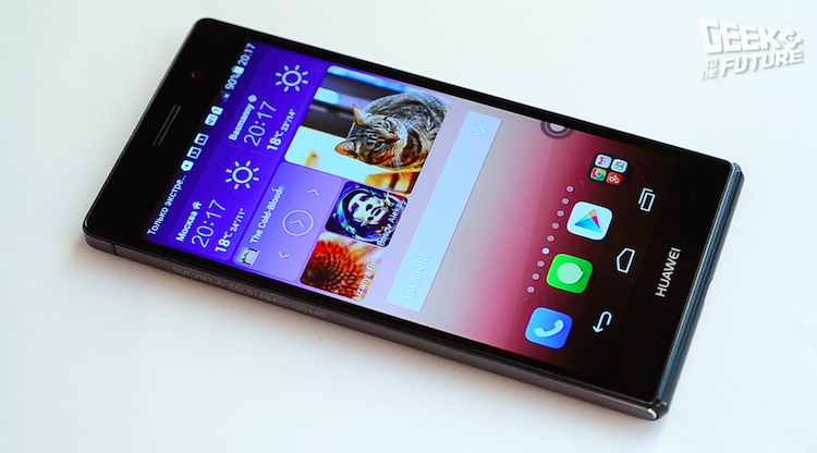 Huawei Ascend P7: протестировано на людях