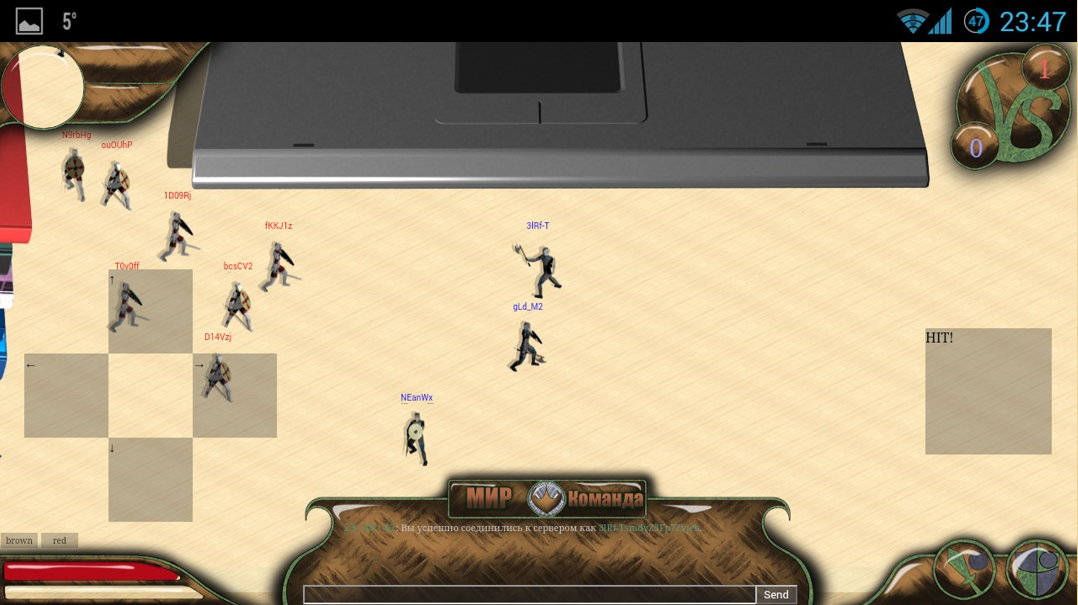 Node.js + HTML5 + js = online action game