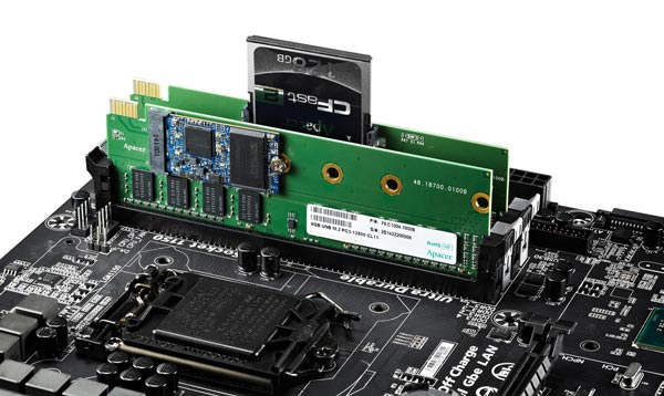 Модули Apacer Combo SDIMM были показаны на выставке Computex в июне