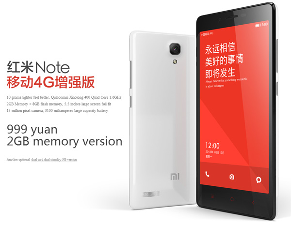 Xiaomi Redmi Note 4G