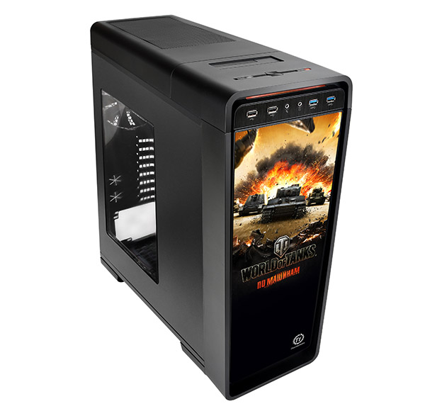 Модель Thermaltake Urban S71 World of Tanks Edition относится к категории full-tower