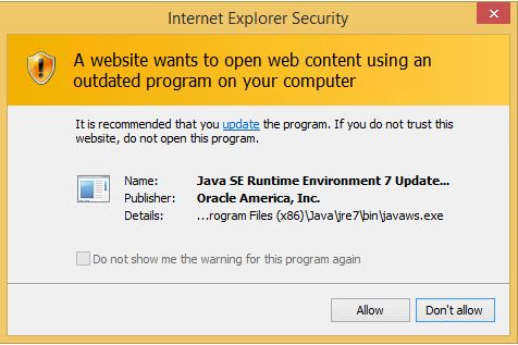 Internet Explorer будет блокировать устаревшие элементы управления ActiveX