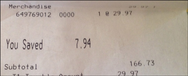 Дизайн кассового чека Дизайн кассового чека