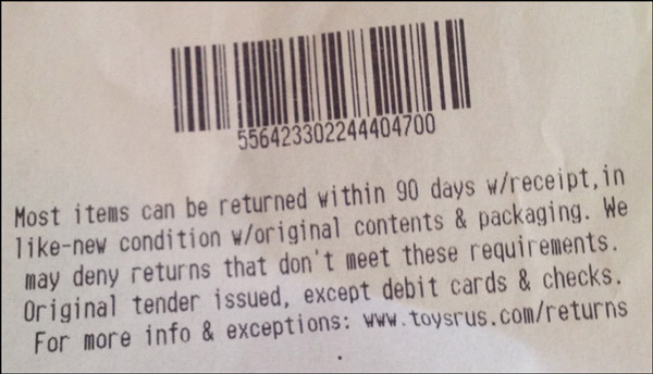 Дизайн кассового чека Дизайн кассового чека