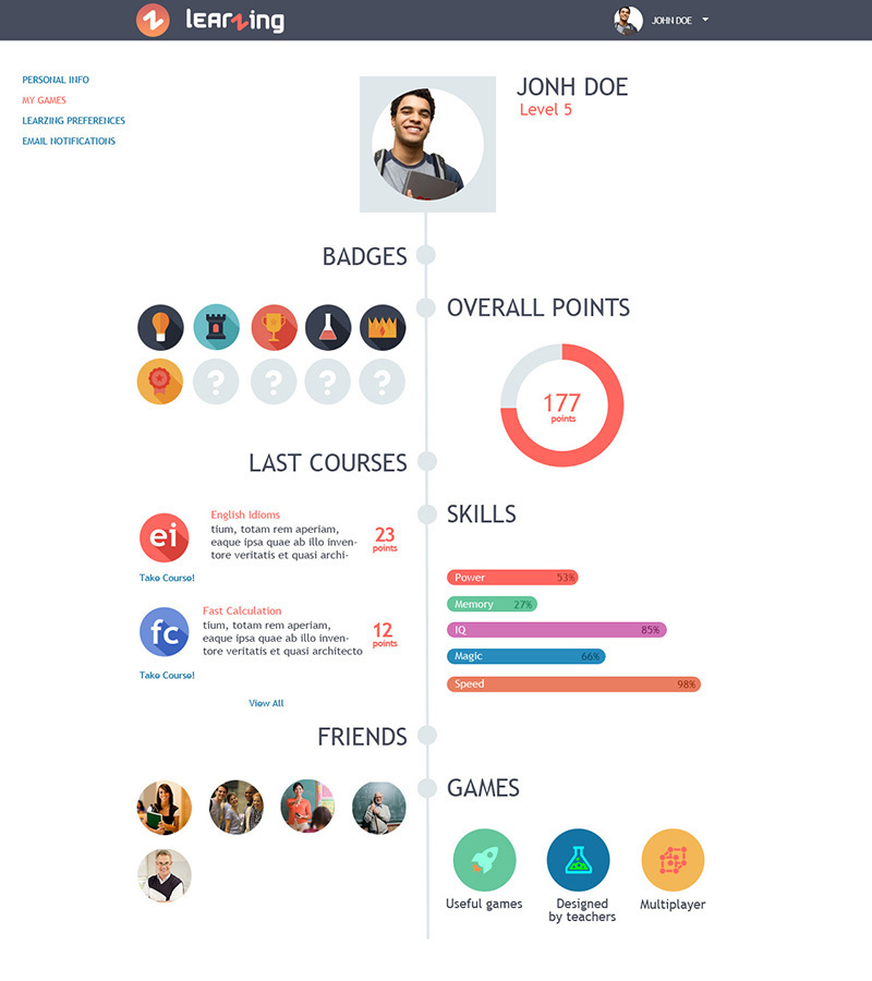 Как мы делали образовательную платформу: первый дизайн, landing page и логотип Как мы делали образовательную платформу: первый дизайн, landing page и логотип