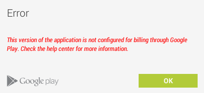 Ошибки при проверке внутренних платежей Android iOS и их решение Ошибки при проверке внутренних платежей Android iOS и их решение