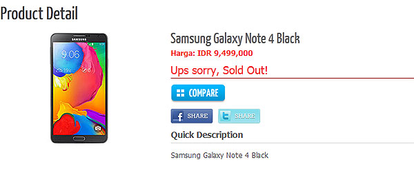 Samsung Galaxy Note 4: спецификации