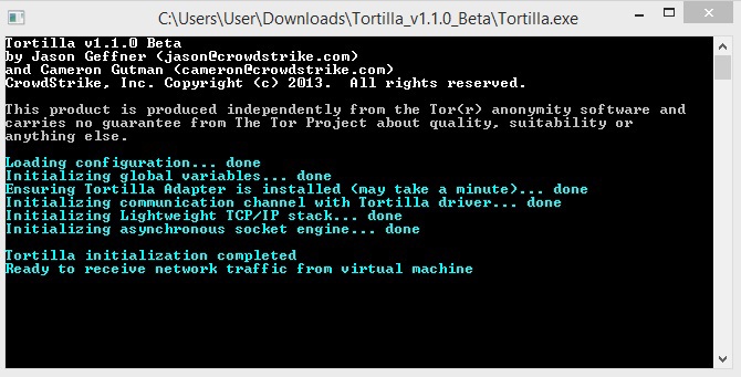 Tortilla — весь TCP и DNS трафик из виртуальной машины через TOR