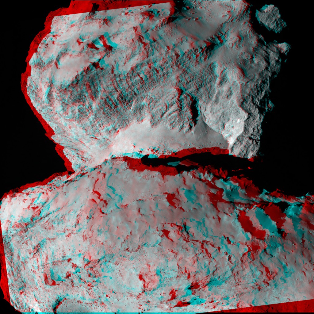 Новые изображения кометы Чурюмова Герасименко Credits: ESA/Rosetta/MPS for OSIRIS Team MPS/UPD/LAM/IAA/SSO/INTA/UPM/DASP/IDA