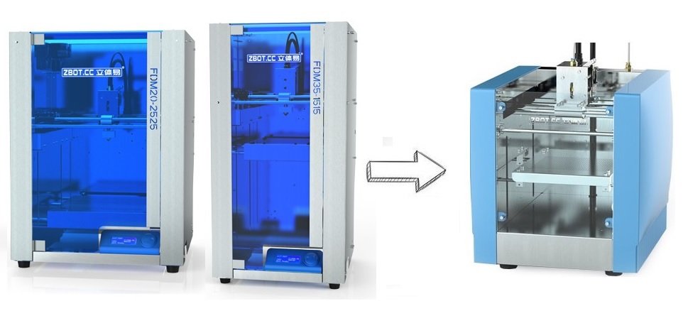 Zbot. Как китайцы из промышленного 3d принтера сделали настольный