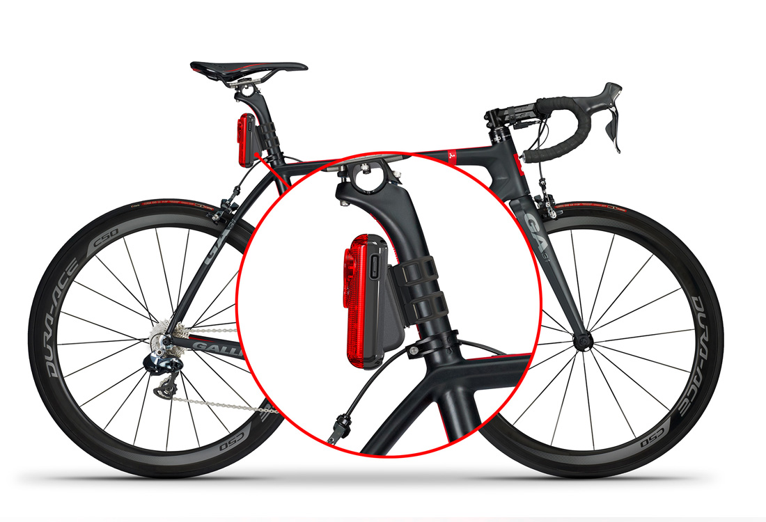 Fly6: HD видеорегистратор и светодиодный фонарь для велосипеда в одном корпусе Fly6: HD видеорегистратор и светодиодный фонарь для велосипеда в одном корпусе