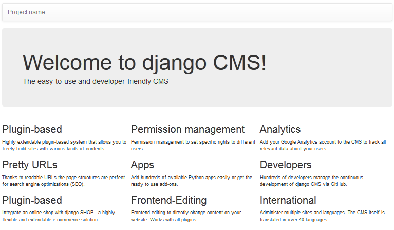 Python на облачном хостинге Infobox Jelastic: запускаем Django CMS