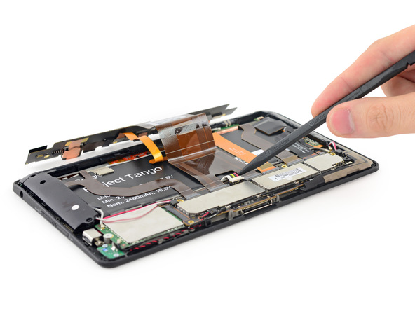 Google Project Tango: разборка «пространственного планшета» от iFixit (4 из 10 по шкале ремонтируемости)