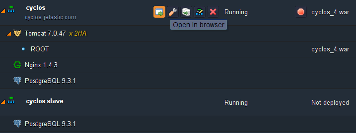 open cyclos