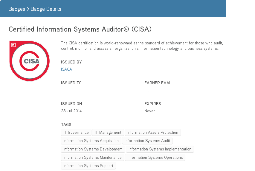 Получение CISA. История одного сертификата и помощь интересующимся