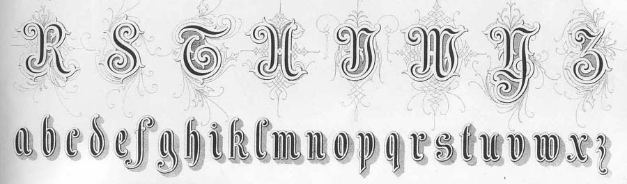 Немного о рукописных шрифтах Немного о рукописных шрифтах
