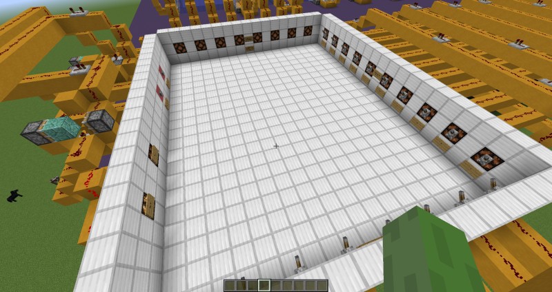 ПЗУ на 1 килобайт из блоков Minecraft ПЗУ на 1 килобайт из блоков Minecraft