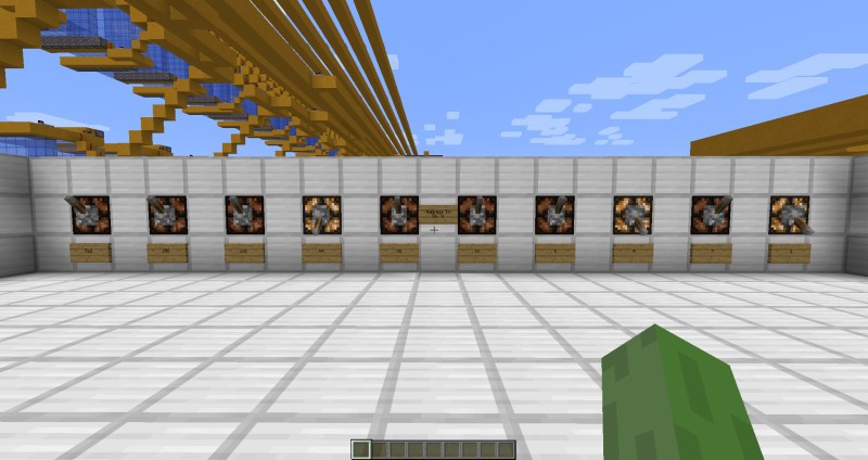 ПЗУ на 1 килобайт из блоков Minecraft ПЗУ на 1 килобайт из блоков Minecraft