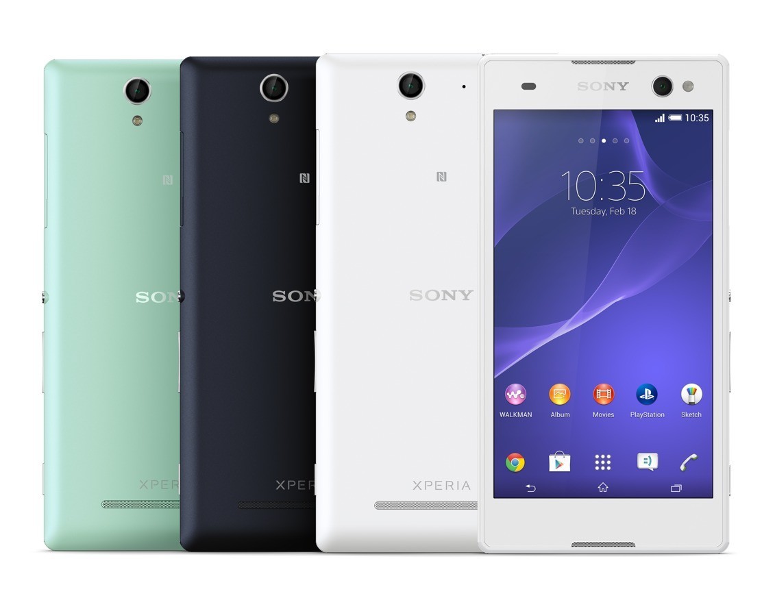 Анонс Xperia M2 и начало продаж Xperia C3