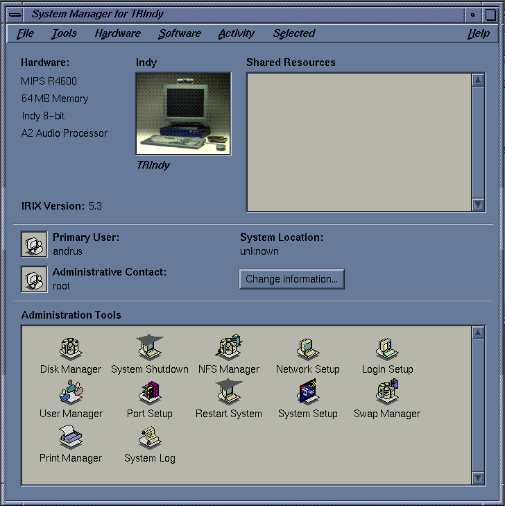 Системные настройки