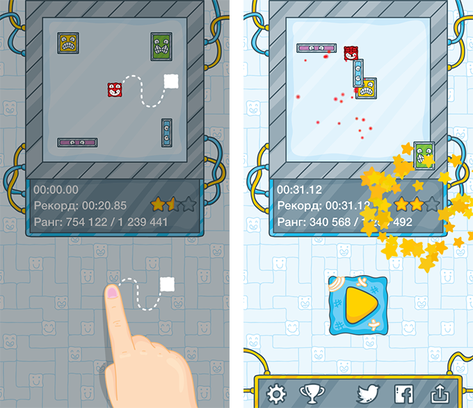 История создания iOS игры о быстрой реакции и стальных нервах История создания iOS игры о быстрой реакции и стальных нервах
