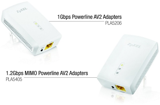 Zyxel Powerline PLA5206 и PLA5405