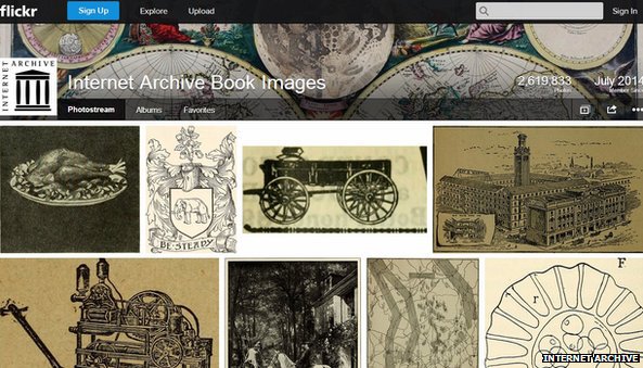 Internet Archive закачает на Flickr более 14 млн свободных исторических изображений