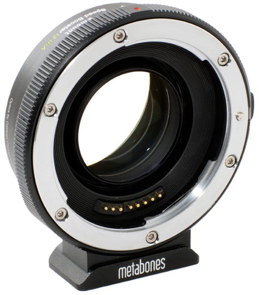 Адаптер Metabones Speed Booster Ultra обеспечивает электронное управление диафрагмой