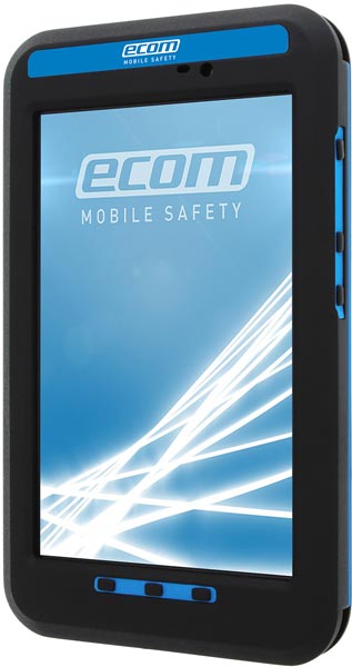 Модель Ecom Tab-Ex открыла серию планшетов, рассчитанных на эксплуатацию во взрывоопасной газовой среде