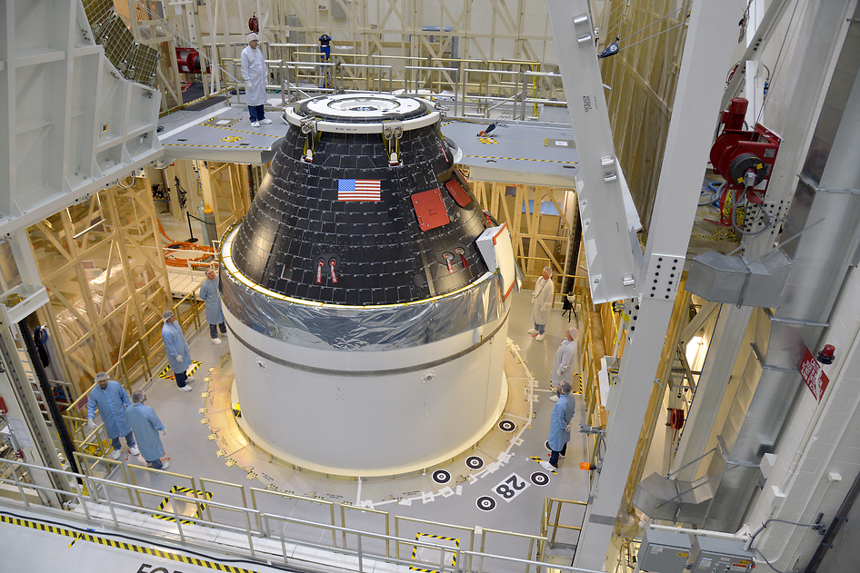 NASA завершило строительство первого модуля многоразового космического корабля Orion